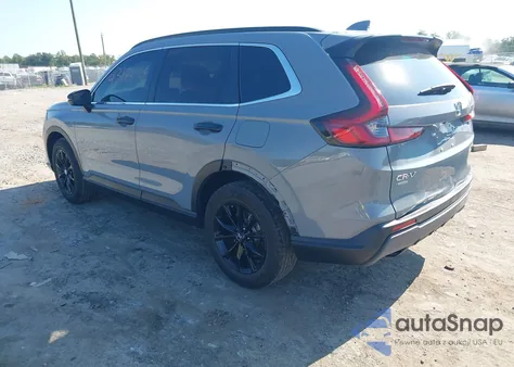 2023 Honda Cr-V Hybrid Sport из США, поврежденный, VIN 7FARS6H59PE020459